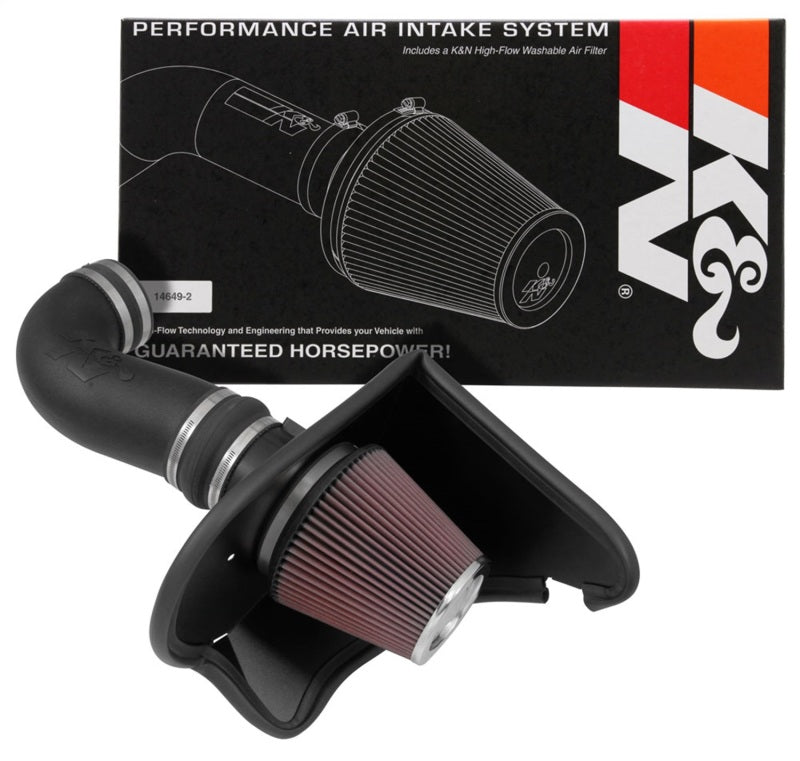 K&N 2016 Chevy Camaro SS V8-6.2L Aircharger Performance Intake-SR1 Performance