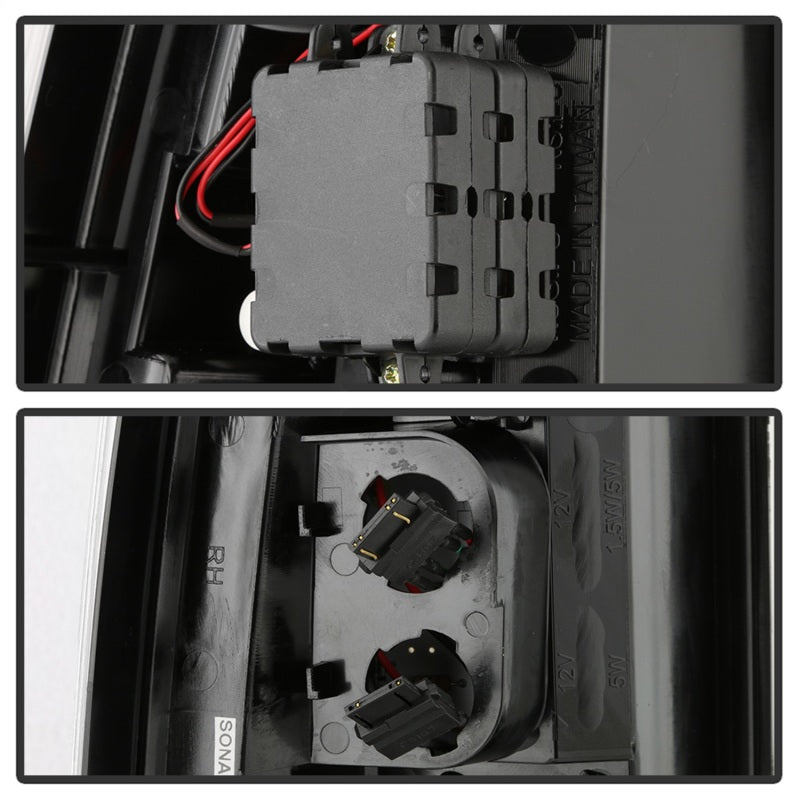 Spyder 03-06 Chevy Silverado - (Does Not Fit Stepside) LED Tail Lights - All Black ALT-YD-CS03V2-LED-SR1 Performance