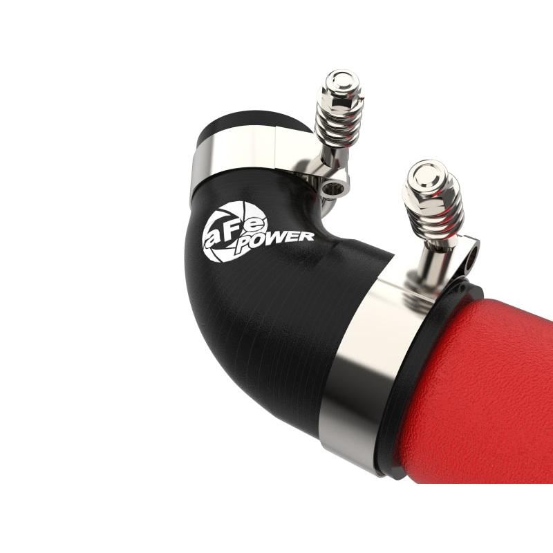 AFE 2018-2020 Kia Stinger 19-22 G70 BladeRunner 3in Aluminum Hot Charge Pipe Red-SR1 Performance