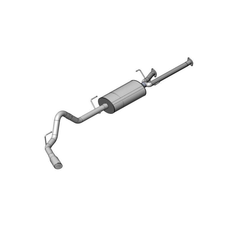 Corsa 2011-2021 -14 Toyota Tundra Double Cab/Crew Max 5.7L V8 Polished Sport Cat-Back Exhaust-SR1 Performance
