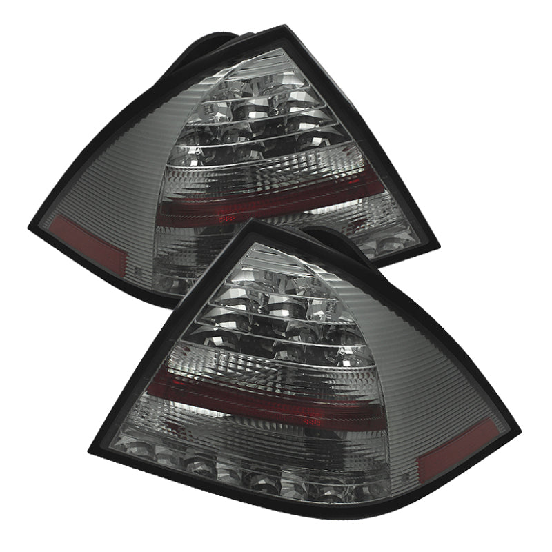 Spyder Mercedes Benz W203 C-Class 05-07 4DR Sedan LED Tail Lights Smoke ALT-YD-MBZC05-LED-SM-SR1 Performance