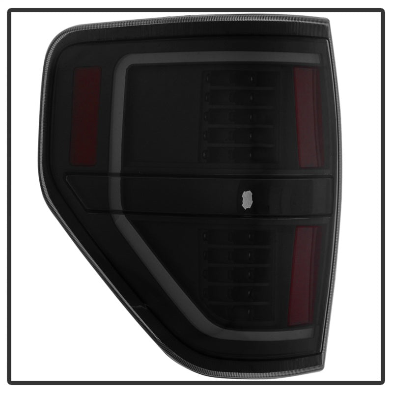 xTune 09-14 Ford F-150 Light Bar LED Tail Lights - Black Smoke (ALT-JH-FF15009-LBLED-BSM)-SR1 Performance