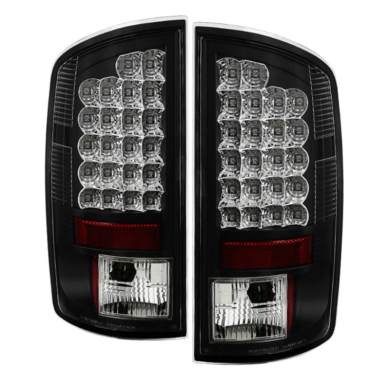 Spyder Dodge Ram 07-08 1500/Ram 07-09 2500/3500 LED Tail Lights Black ALT-YD-DRAM06-LED-BK-SR1 Performance