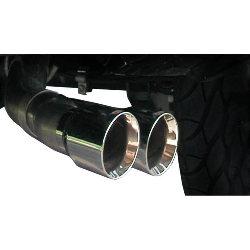 Corsa 2011-2013 Chevrolet Silverado Crew Cab/Short Bed 1500 6.2L V8 Polished Sport Cat-Back Exhaust-SR1 Performance