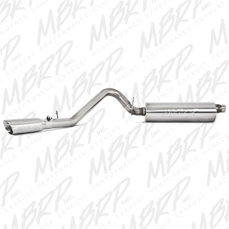 MBRP 1997-1999 Jeep Wrangler (TJ) Inline-4 2.5L Inline-6 4.0L Cat Back Single-SR1 Performance