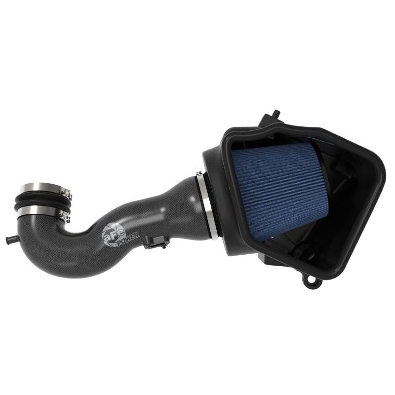 aFe 19-20 GM Trucks 5.3L/6.2L Track Series Carbon Fiber Cold Air Intake System With Pro 5R Filters-SR1 Performance