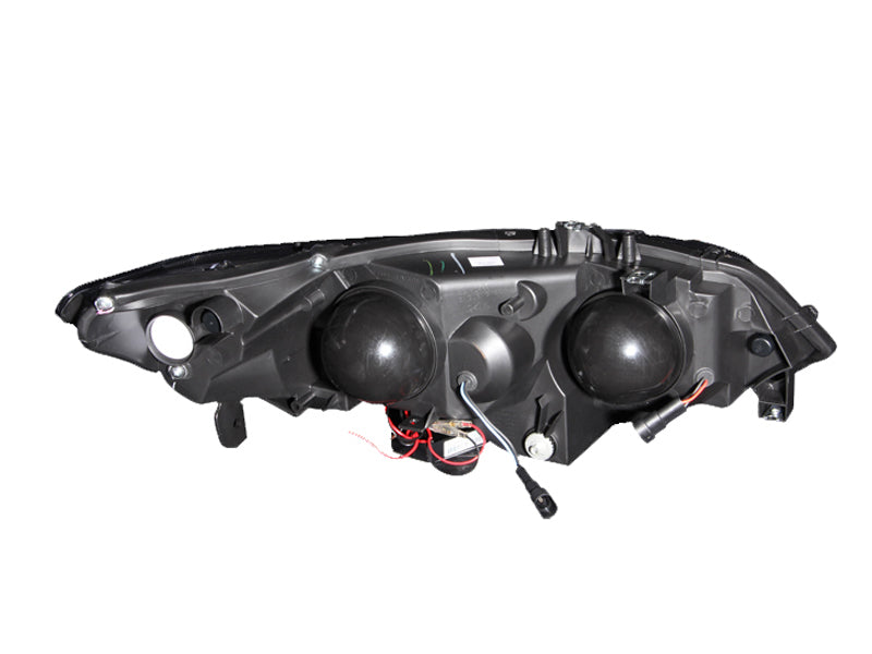 ANZO 2006-2011 Honda Civic Projector Headlights w/ Halo Chrome (CCFL)-SR1 Performance