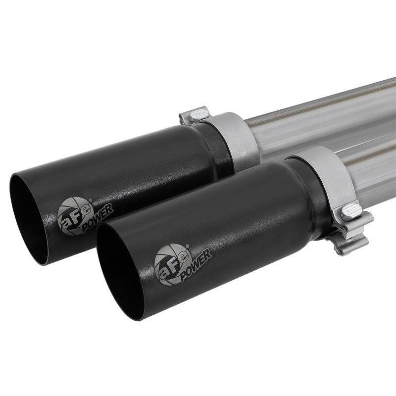 aFe Rebel Series 3in to 2.5in 409 SS Cat-Back Exhaust w/ Black Tips 09-18 GM Silverado/Sierra 5.4L-SR1 Performance