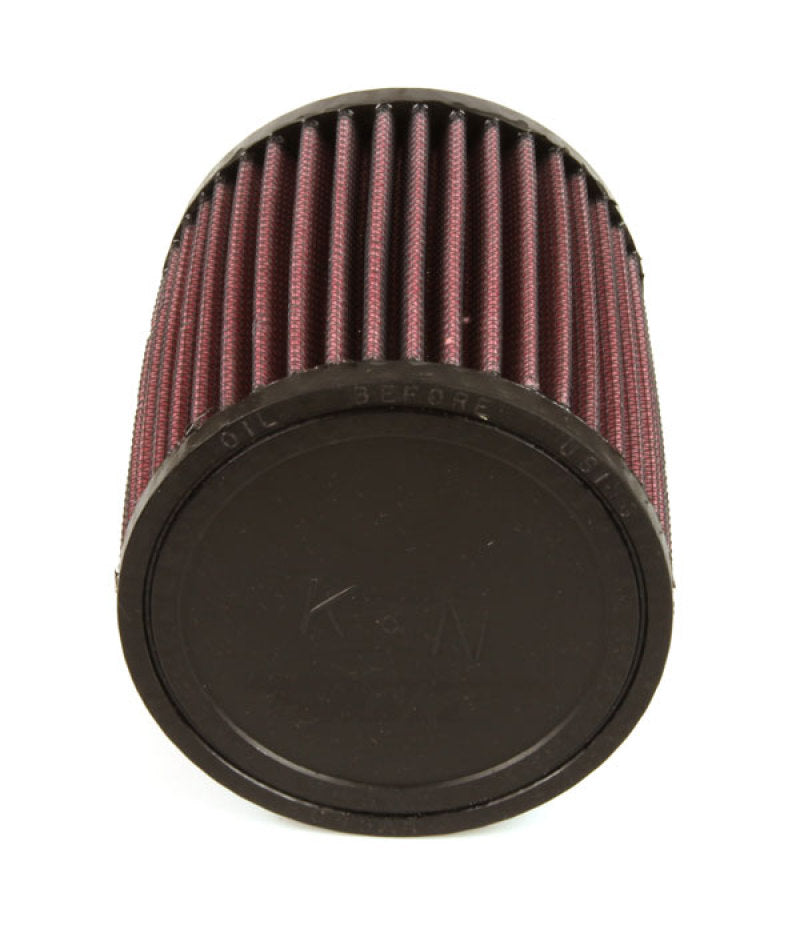 K&N Universal Rubber Filter 3 inch 5 Degree FLG 4 1/2 inch OD 5 inch Height-SR1 Performance