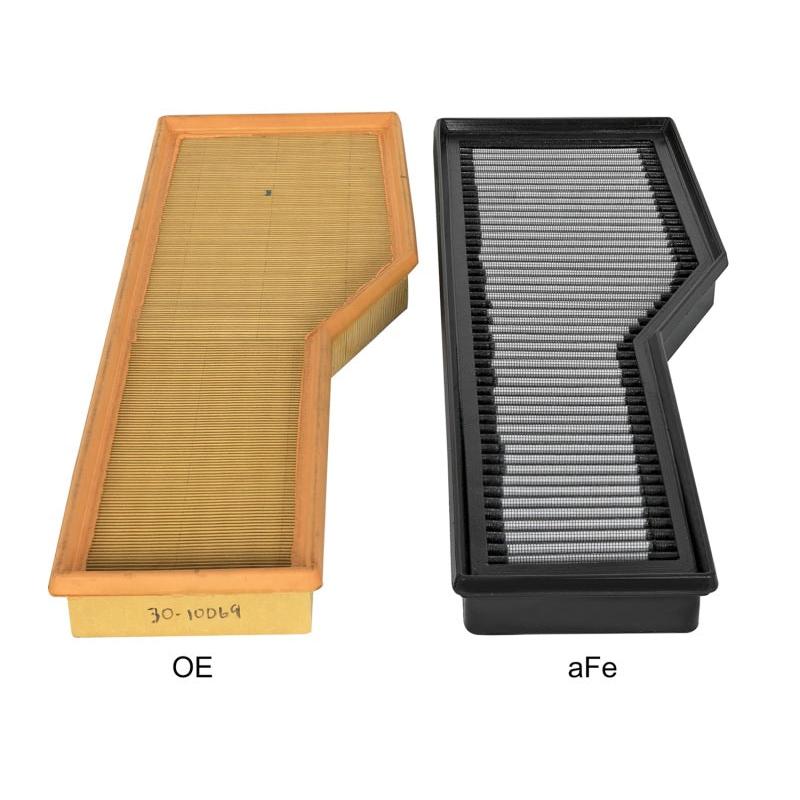 aFe Magnum FLOW Pro DRY S OE Replacement Filter 04-08 Porsche 911 Carrera (997) H6 3.6L-SR1 Performance