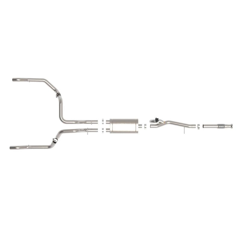 aFe Gemini XV 3in 304 SS Cat-Back Exhaust w/ Cutout 19-21 GM Silverado/Sierra 1500 V8-SR1 Performance