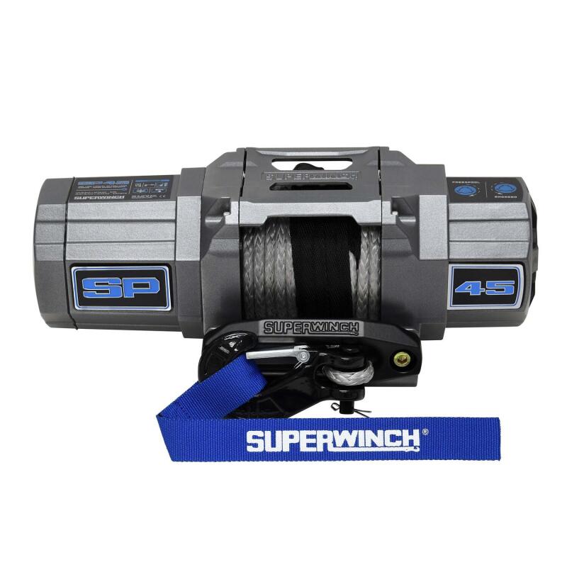 Superwinch 4500 LBS 12V DC 1/4in x 40ft Synthetic Rope Hawse Fairlead SP 45SR Winch-SR1 Performance