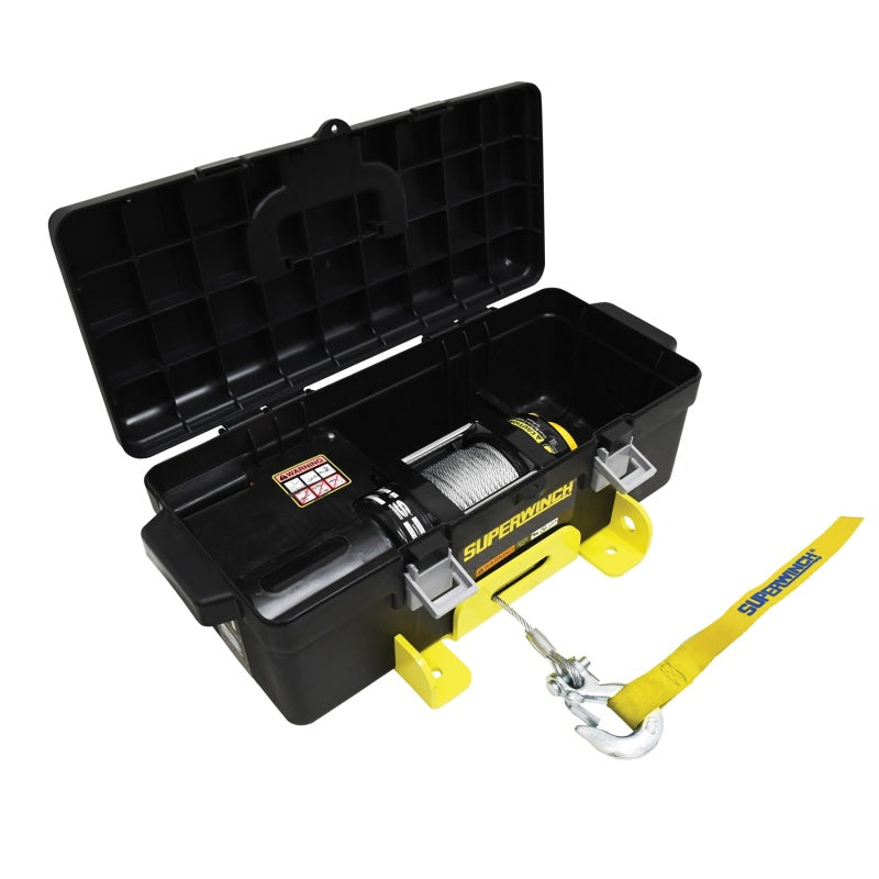 Superwinch 4000 LBS 12V DC 3/16in x 50ft Steel Rope Winch2Go Steel Rope-SR1 Performance