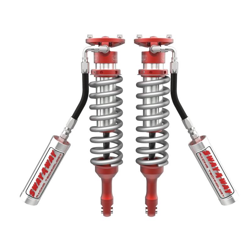 aFe 05-22 Toyota Tacoma / 03-09 4Runner V6 4L Sway-A-Way 2.5 Front Coilover Kit w/ Remote Reservoirs-SR1 Performance