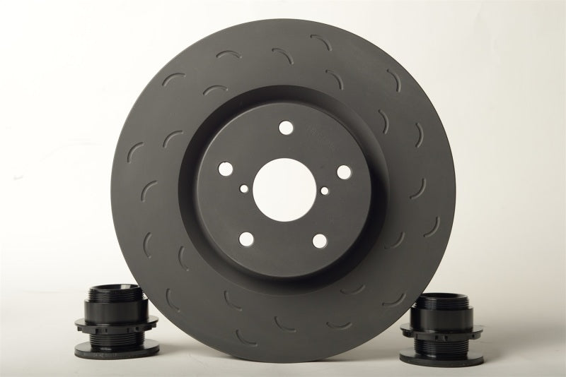 Hawk Talon 2002 Chevy Avalanche 2500 w/ 2 inch Body Raise Slotted-Only Front Brake Rotor Set-SR1 Performance