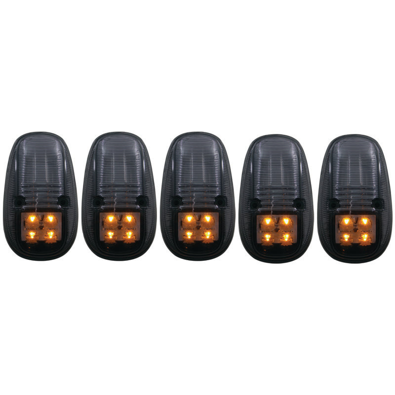 ANZO 1999-2002 Dodge Ram 3500 LED Cab Roof Light Kit Smoke 5pc-ANZ861098-SR1 Performance