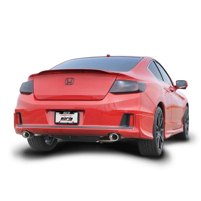 Borla 13-15 Honda Accord Coupe 3.5L FWD SS Rear Section Single Split Rear Exit Touring Exhaust-SR1 Performance