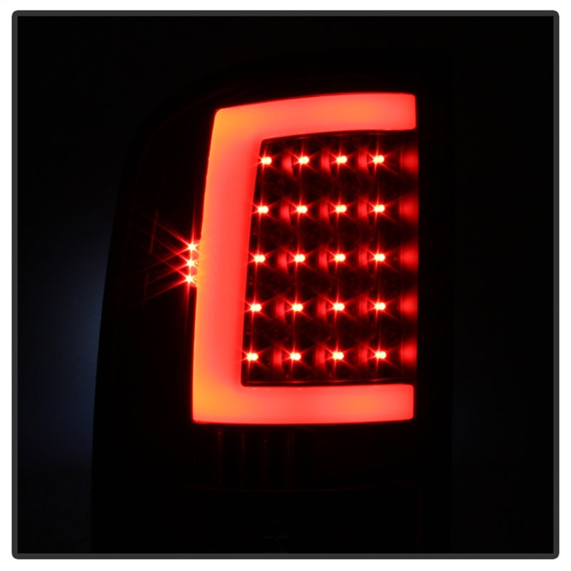 Xtune GMC Sierra 07-13 LED Tail Lights Black ALT-ON-GS07-G2-LED-BK-SR1 Performance