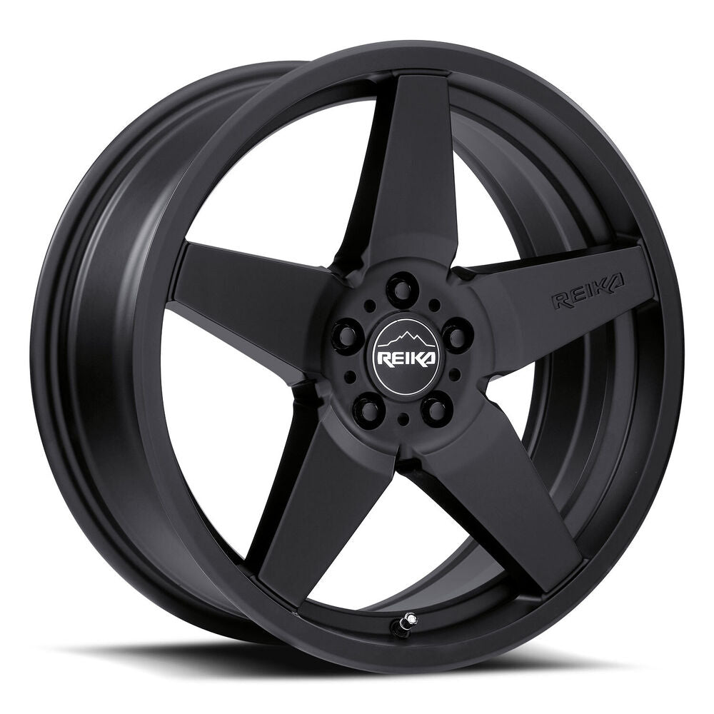 R Seeker Satin Black 17x8