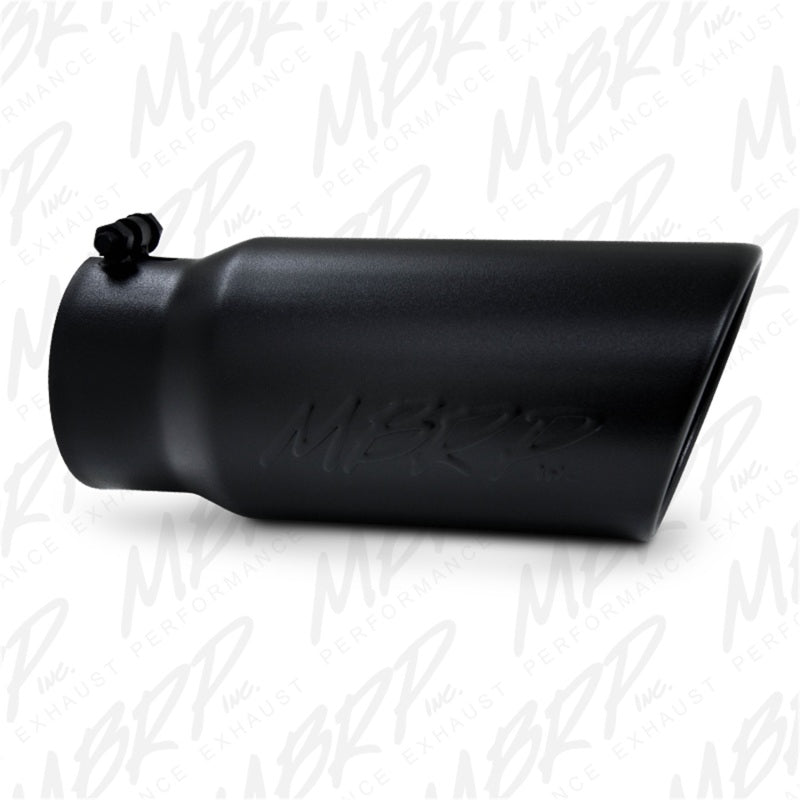 MBRP 10-12 Dodge 2500/3500 Cummins 6.7L Filter Back Single Side Black Coated Exhaust System-SR1 Performance
