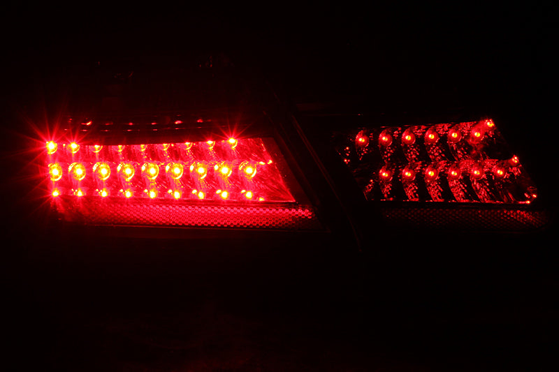 ANZO 2007-2009 Toyota Camry LED Taillights Black-SR1 Performance
