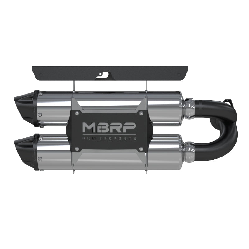 MBRP 2014 Polaris RZR XP 1000 Stacked Dual Slip-On Performance Series Exhaust-SR1 Performance