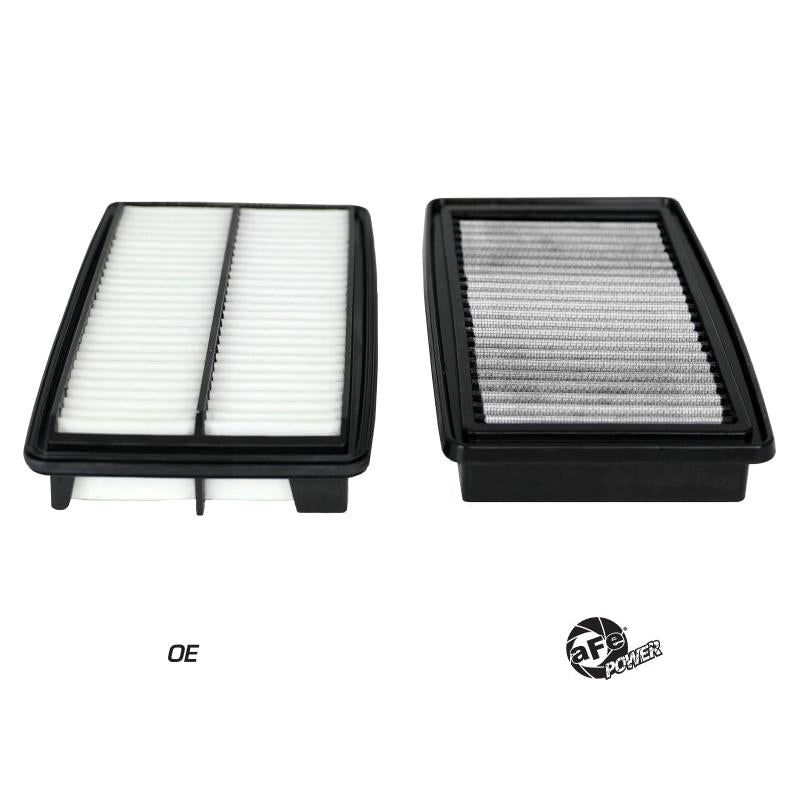 aFe MagnumFLOW OE Replacement Air Filter w/Pro Dry S Media 17-20 Honda Ridgeline V6 3.5L-SR1 Performance