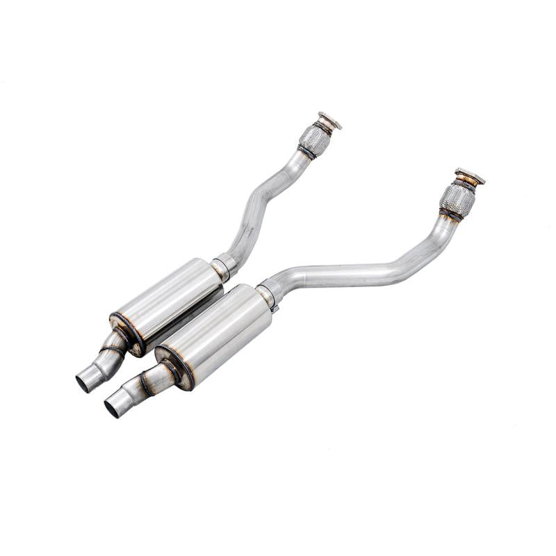 AWE Tuning Audi B8 4.2L Resonated Downpipes for S5-SR1 Performance