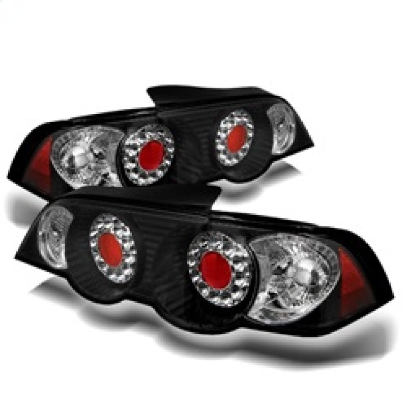Spyder Acura RSX 02-04 LED Tail Lights Black ALT-YD-ARSX02-LED-BK-SR1 Performance