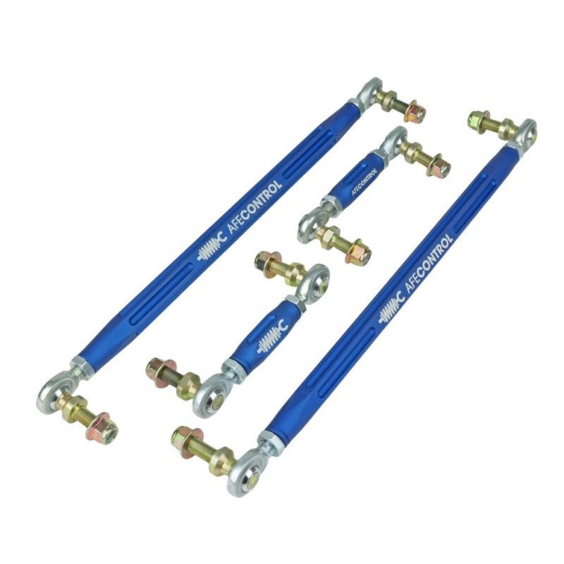 aFe Control 20-21 Toyota Supra 3.0L Adjustable End Links Kit - Front & Rear-SR1 Performance