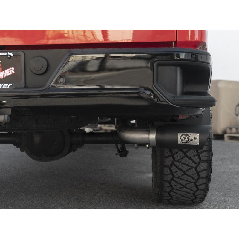 AFE Apollo GT Series 19-20 GM 1500 2.7L (T) 409 SS CB Exhaust System w/Black Tip-SR1 Performance