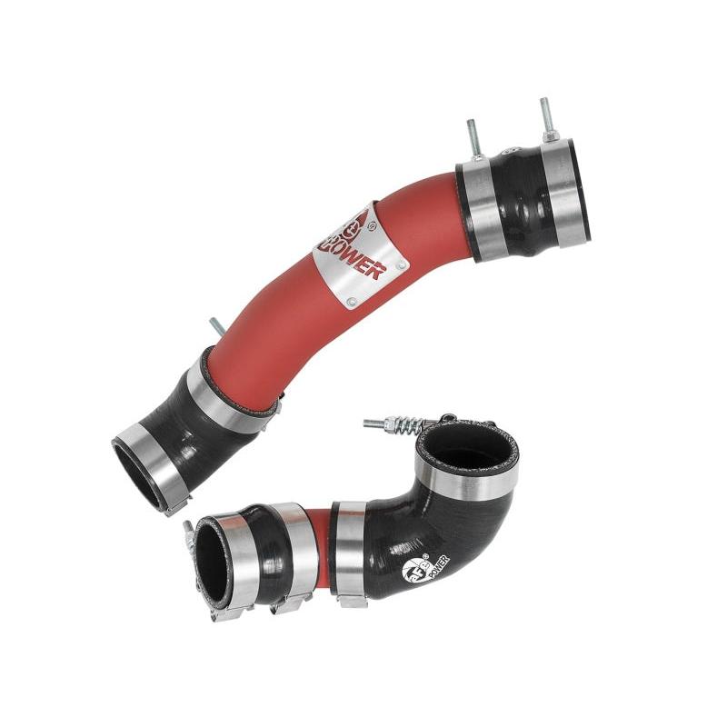 aFe Bladerunner Intercooler Tube Hot/Cold - Red 2017 Honda Civic Type R L4-2.0L (t)-SR1 Performance
