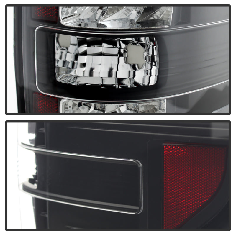 Spyder Ford F150 09-14 LED Tail Lights Black ALT-YD-FF15009-LED-BK-SR1 Performance