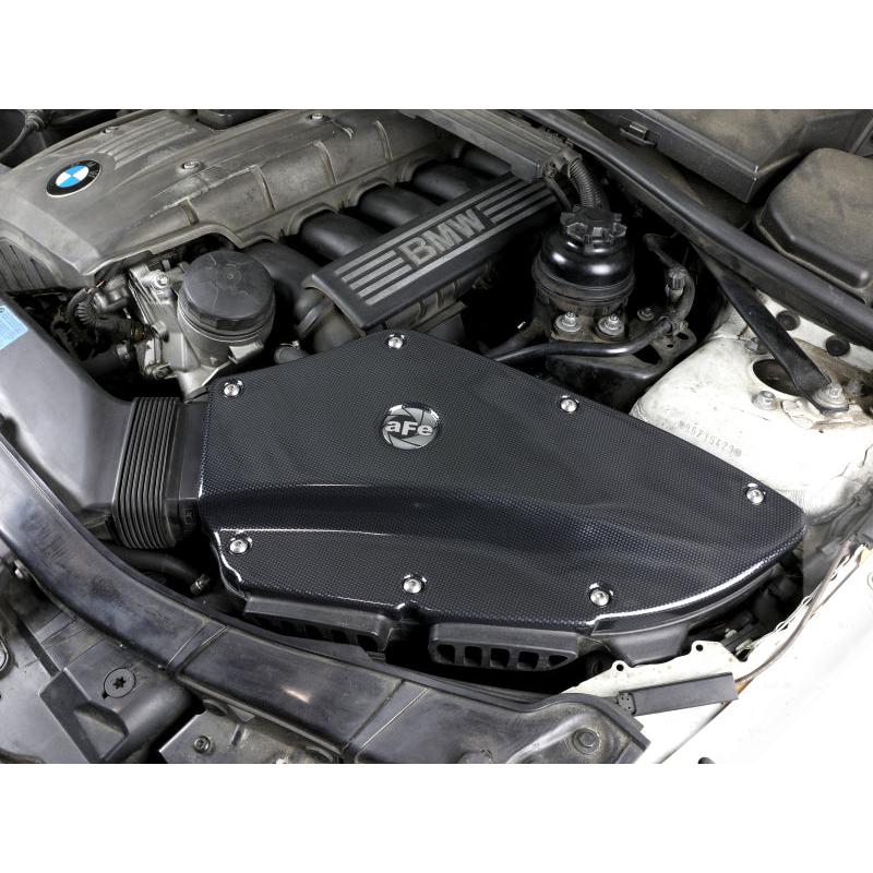 aFe MagnumForce Stage 2 Si Intake System P5R 06-11 BMW 3 Series E9x L6 3.0L Non-Turbo-SR1 Performance