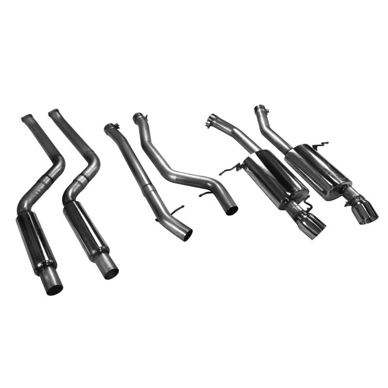 aFe MACHForce XP 11-12 BMW 335i L6-3.0L N55 E90/92 304SS 2.75in. Cat-Back Exhaust System-SR1 Performance