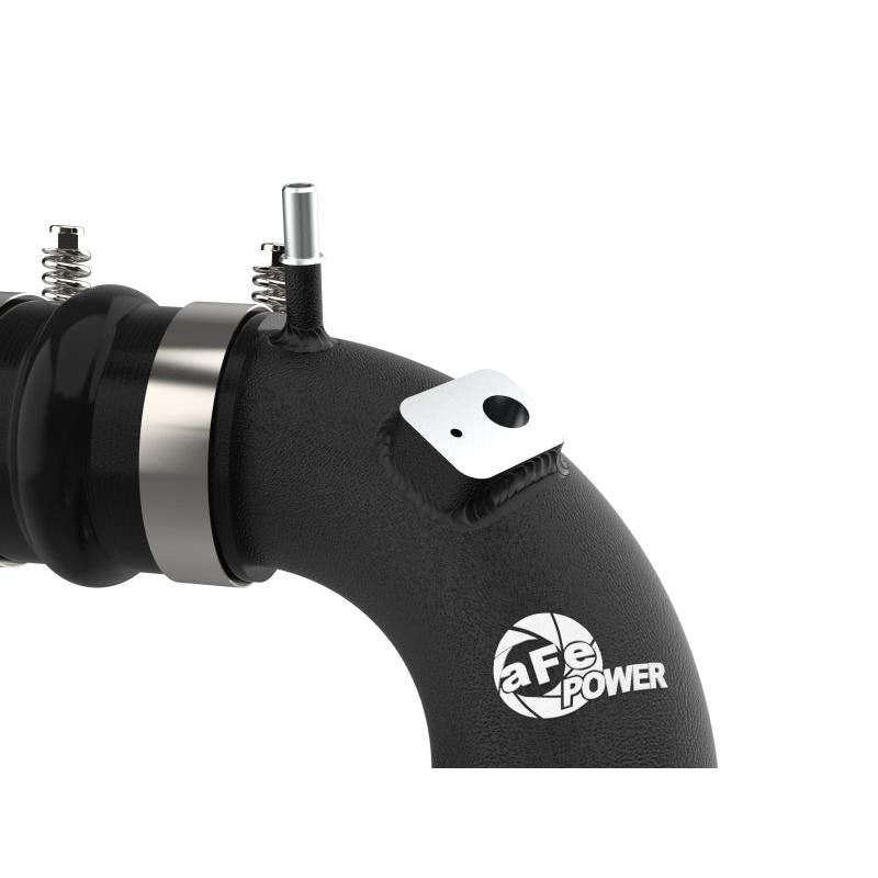 AFE 21-22 Ford Bronco L4-2.3L (t) BladeRunner Alum Hot/Cold Charge Pipe Kit - Black-SR1 Performance