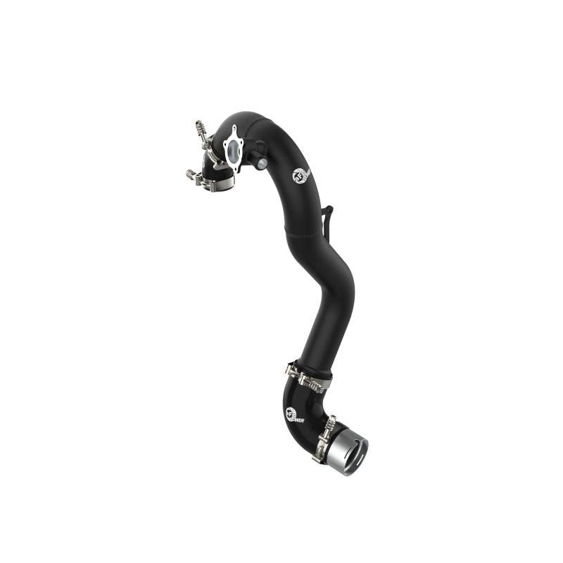 aFe Power 21-22 Ford Bronco L4-2.3L (t) BladeRunner 3 IN Aluminum Hot Charge Pipe Black-SR1 Performance