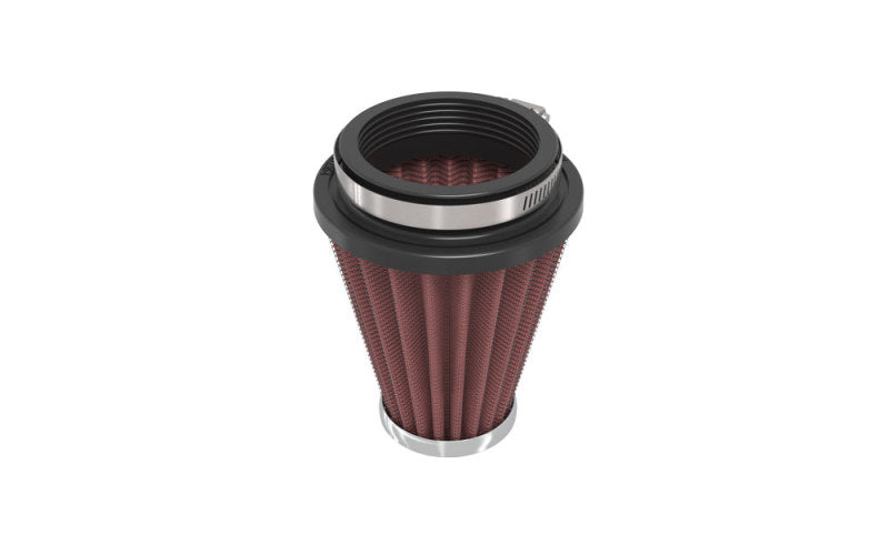 K&N Universal Chrome Filter 2.25 Inch Flange / 3.5 Inch Base / 2 Inch Top / 4 Inch Height-SR1 Performance