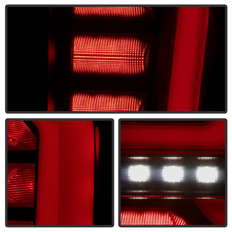 Spyder GMC Sierra 19-20 Incandescent Bulb Model Only LED Tail Lights-Black Smoke ALT-YD-GS19-LED-BSM-SR1 Performance
