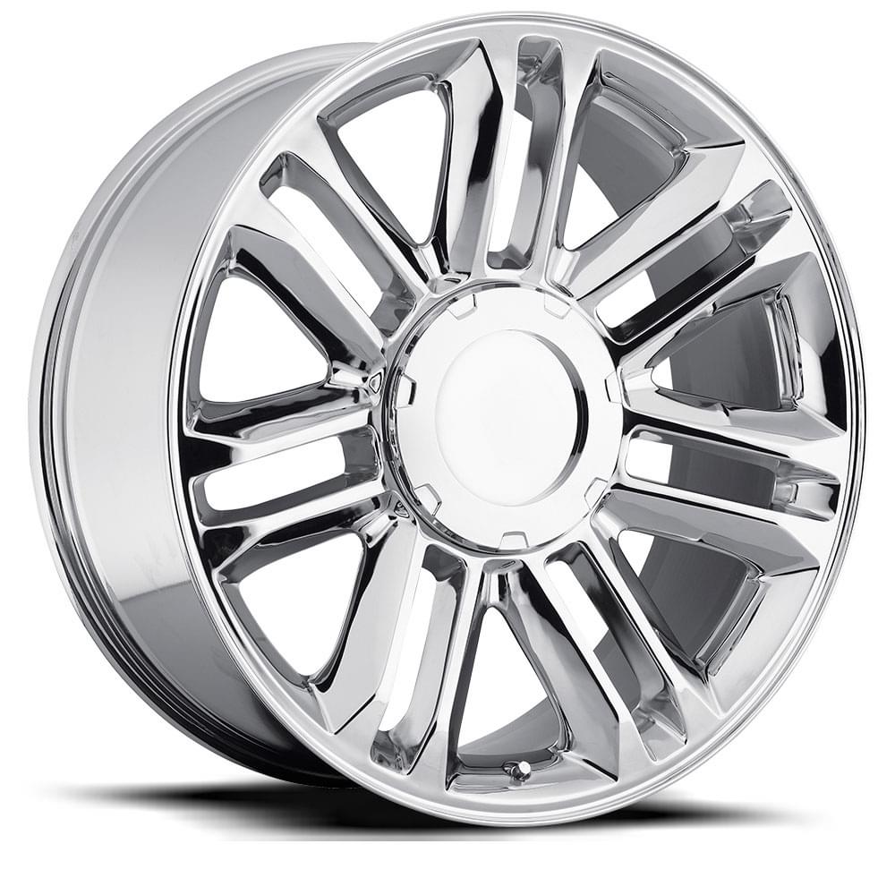 22X9 6X5.5 +31 HB 78.1 2010 CADILLAC ESCALADE PLATINUM CHROME WITH CAP-SR1 Performance