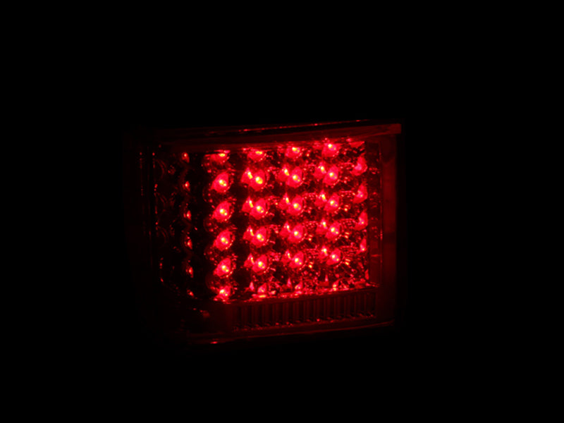 ANZO 2007-2014 Ford Expedition LED Taillights Red/Clear-SR1 Performance