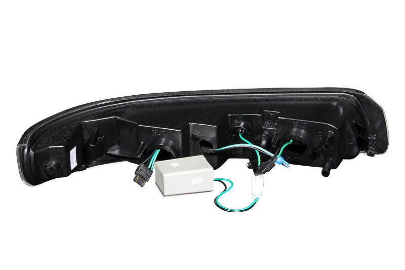 ANZO 1999-2002 Chevrolet Silverado 1500 LED Parking Lights Black w/ Amber Reflector-SR1 Performance