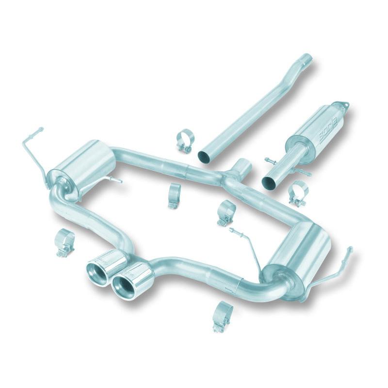 Borla 04-06 Mini Cooper S (Incl. Convertible) Aggressive Cat-back-SR1 Performance