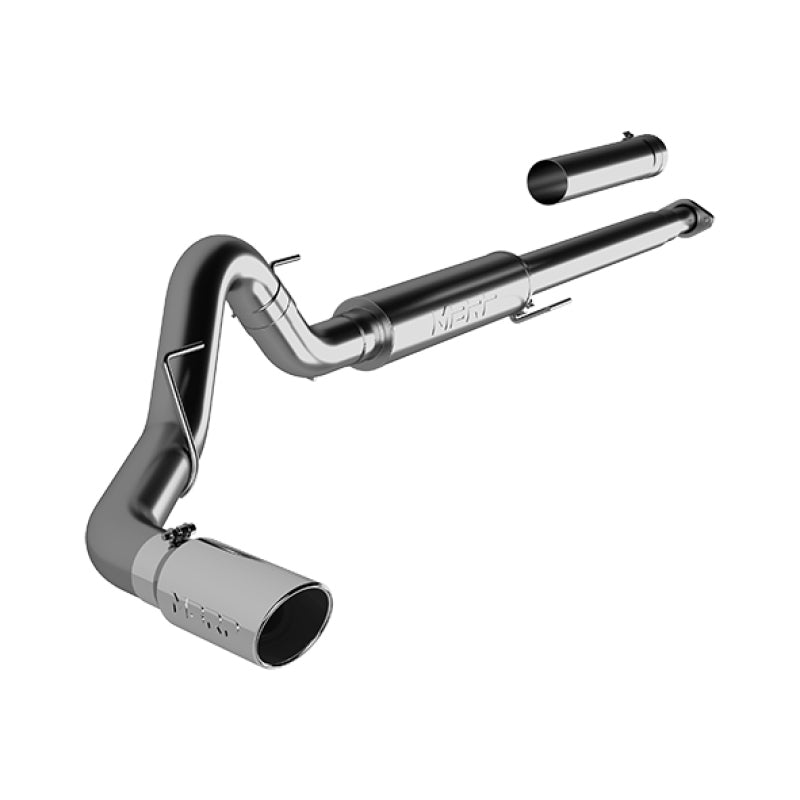 MBRP 2015 Ford F-150 2.7L / 3.5L EcoBoost 4in Cat Back Single Side Alum Exhaust System-SR1 Performance