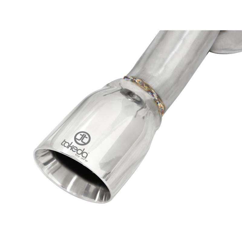 aFe POWER 07-08 Honda Fit L4-1.5L 2in. 304 SS Axle-Back Exhaust System-SR1 Performance