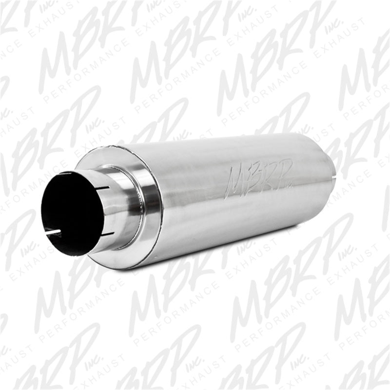MBRP Universal Quiet Tone Muffler 5in Inlet /Outlet 8in Dia Body 31in Overall-SR1 Performance