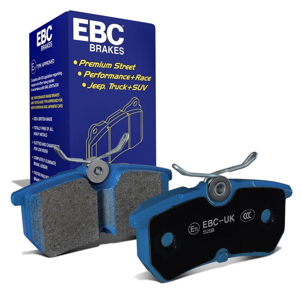 EBC Bluestuff B Super/Street and Trackday Rear Brake Pads for Ford Fiesta and Focus - Part DP51218B