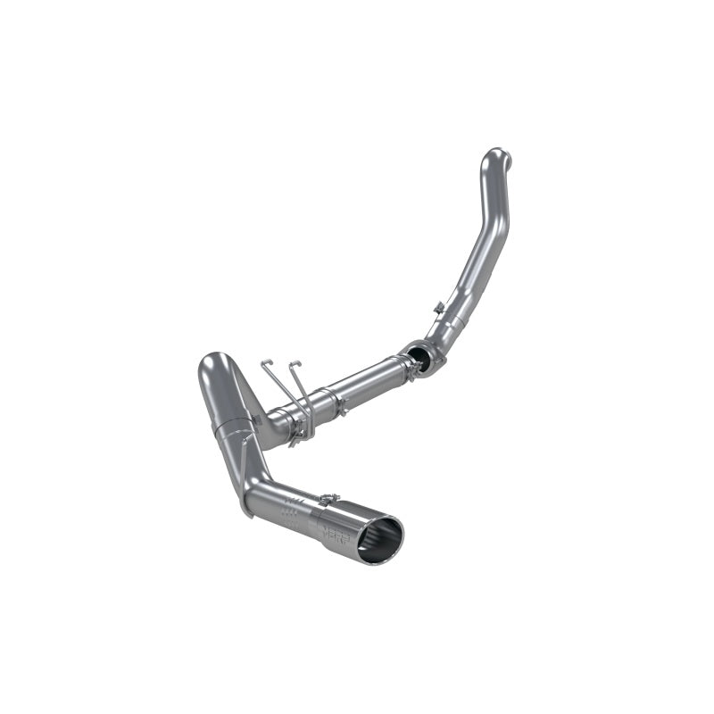 MBRP 08-10 Ford 6.4L F250/350/450 4 inch Filter Back Single Side Exit Aluminum and Down Pipe-SR1 Performance