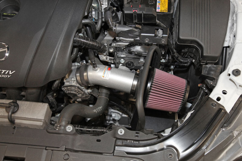 K&N 69 Series Typhoon Performance Intake Kit 2014 Mazda 3/6 2.5L-SR1 Performance