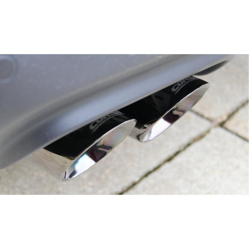 Corsa 15-16 Dodge Challenger Xtreme Cat-Back Dual Rear Exit with Twin 3.5in Polished Pro-Series Tips-SR1 Performance